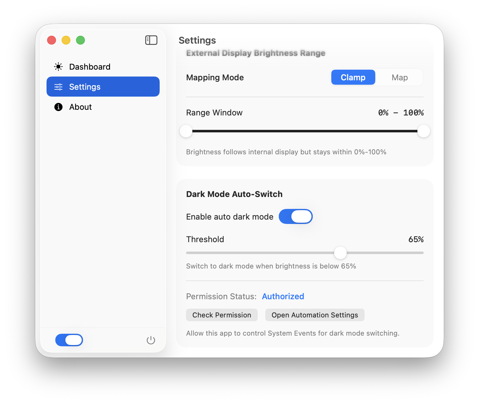 Dark Mode Automation